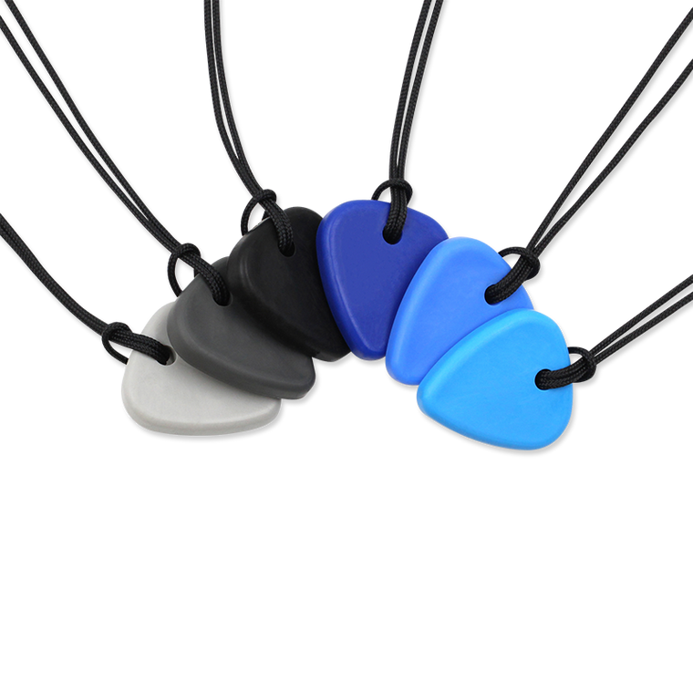 ARK Guitar Pick Small Thin Chew Necklace