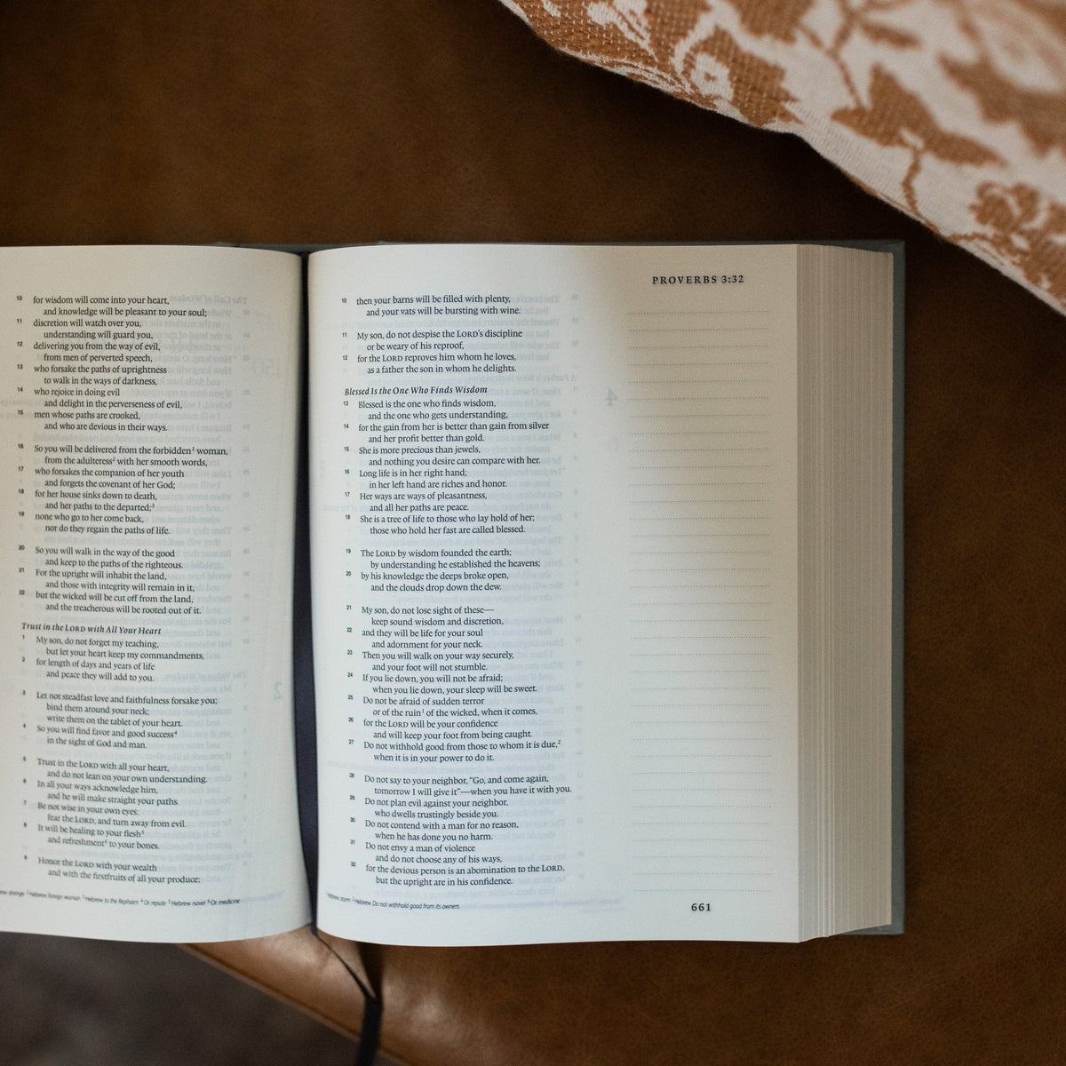 ESV Single Column Journaling Bible® | Dusty Mint