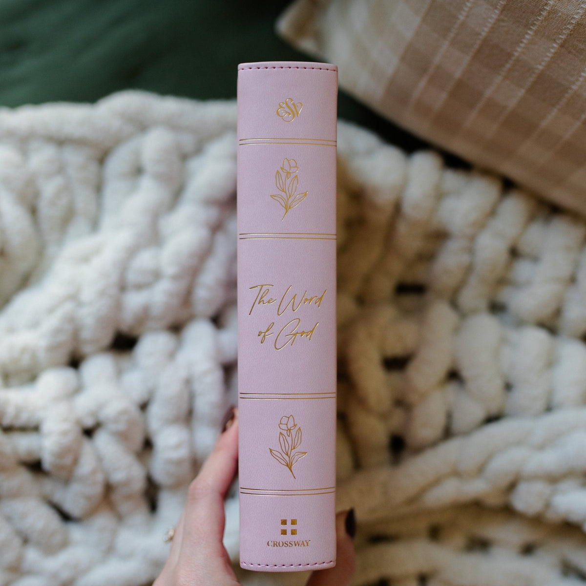 ESV Single Column Journaling Bible® | Lilac Wildflowers