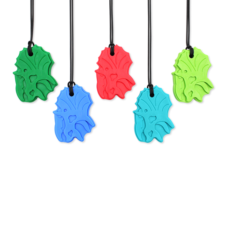 ARK Triceratops Dinosaur Chew Necklace